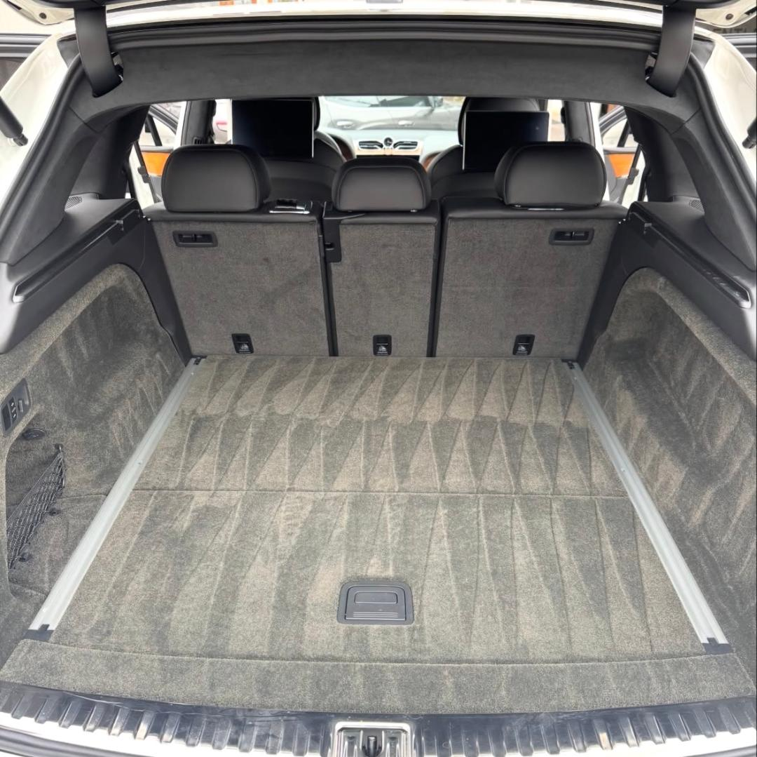Freshly shampooed Bentley cargo carpet